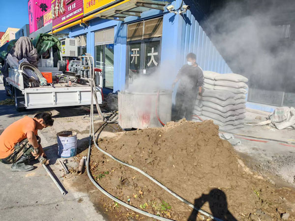 绥滨顶管注浆加固